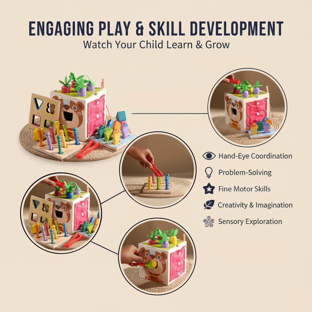 8 in 1 Montessori Toy Play Kits
