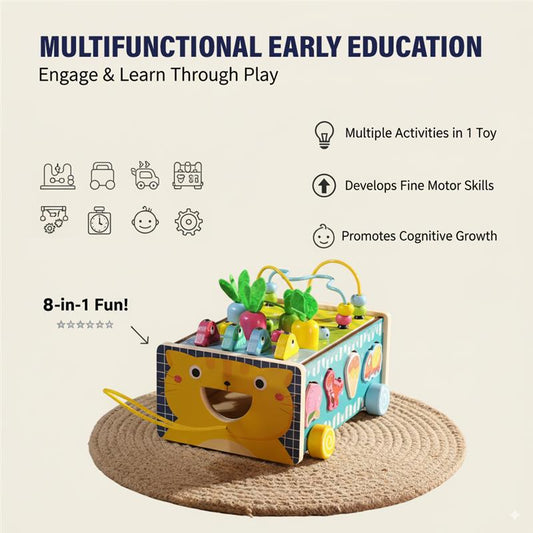 Early education multifunctional vehicle