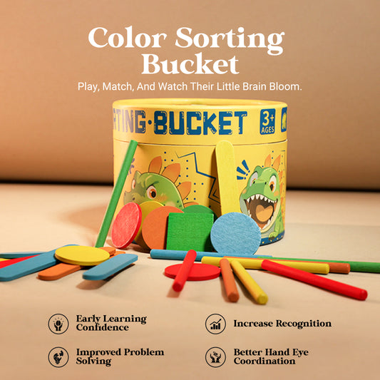 Color sorting bucket