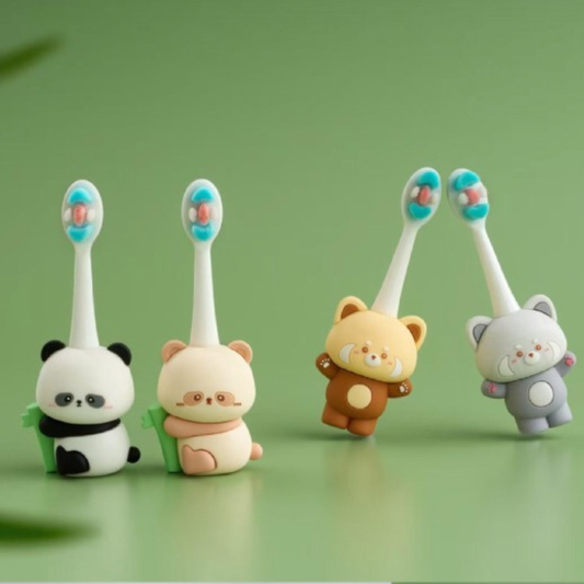 Animal Toothbrush for kids (Pack of 2 - Mix design)