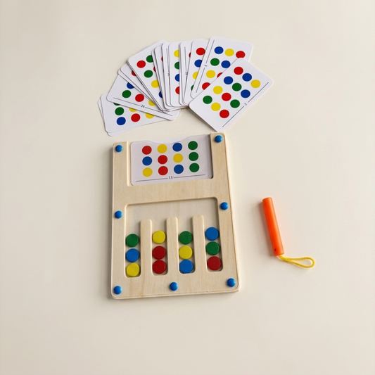 Four-Color Pattern Matching Game