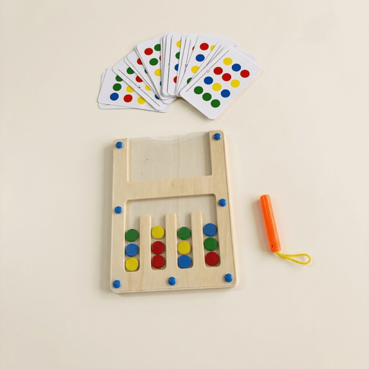 Four-Color Pattern Matching Game