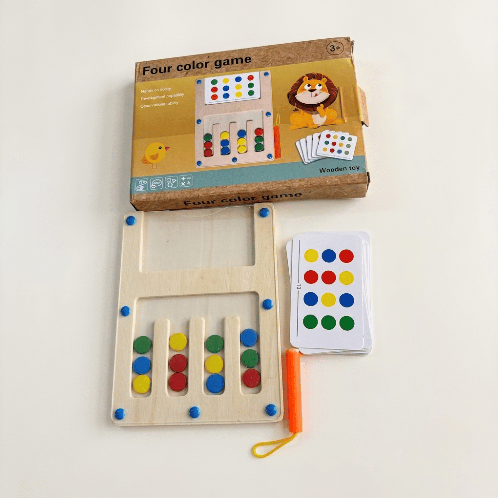 Four-Color Pattern Matching Game
