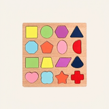 Wooden Shape Matching Puzzle