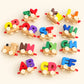 Wooden Alphabet Letters Train